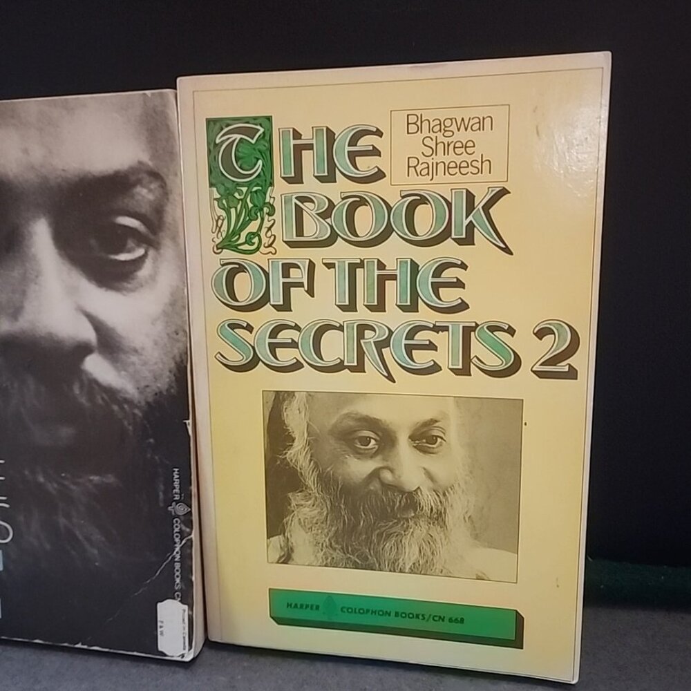 The Book Of Secrets 1 & 2 Bhagwan Rajneesh First Harper Colophon Edition 1977/79 - Picture 3 of 13